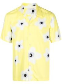 SANDRO Bloom Print short-sleeved Shirt - at Farfetch