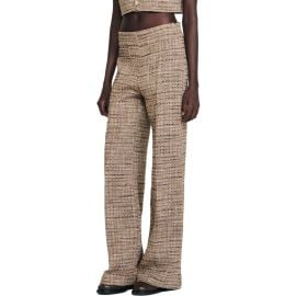 SANDRO Decorative tweed trousers at Nordstrom