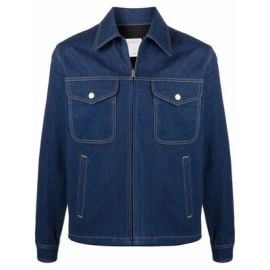 SANDRO Denim Jackets for Men - Shop Now on at Farfetch