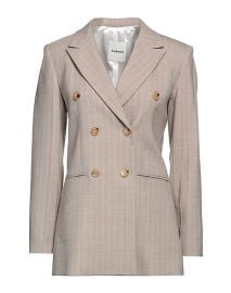 SANDRO Grey Womens Blazer at Yoox