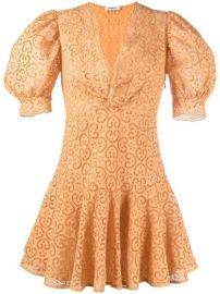 SANDRO Kendal Broderie Anglaise Flared Dress - at Farfetch