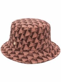 SANDRO Logo Monogram Bucket Hat - at Farfetch