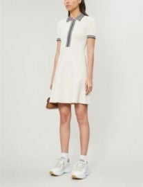 SANDRO Paulzy stretch-knit mini dress at Selfridges