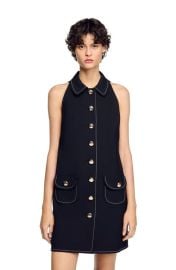 SANDRO Peter Pan collar short dress at Nordstrom