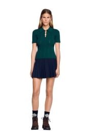 SANDRO Polo sweater at Nordstrom