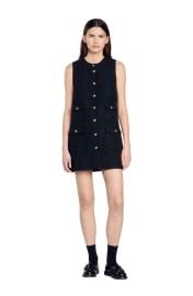 SANDRO Short tweed dress at Nordstrom