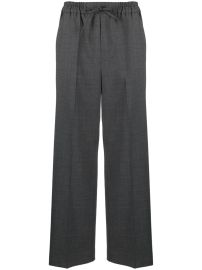 SANDRO Tailored Drawstring Trousers - at Farfetch