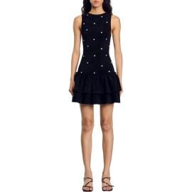 SANDRO Velvet knit dress at Nordstrom