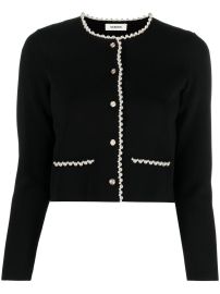 SANDRO bead-embellished Cardigan - at Farfetch