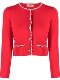 SANDRO bead-embellished Cardigan - at Farfetch