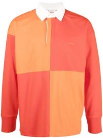 SANDRO colour-block Polo Shirt - at Farfetch