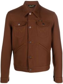 SANDRO x Wrangler button-up Jacket - at Farfetch