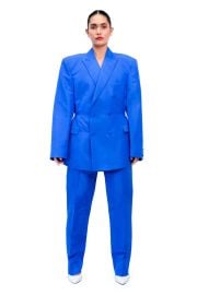 SAPPHIRE BLUE BLAZER Romeo Hunte at Romeo Hunte