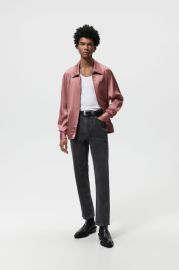 SATIN EFFECT JACKET - Pink   United States at Zara