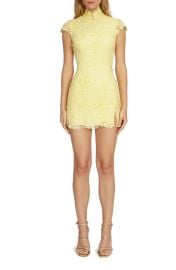 SAU LEE Rae Lace Overlay Sheath Dress at Nordstrom