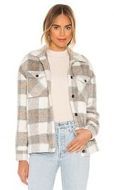 SAYLOR Layton Jacket in Gray at Revolve