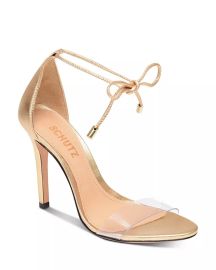 SCHUTZ Womens Josseana Open Toe Nubuck High-Heel Sandals   Bloomingdales at Bloomingdales