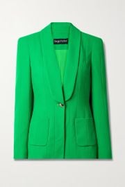 SERGIO HUDSON Stretch-wool crepe blazer NET-A-PORTER at Net a Porter