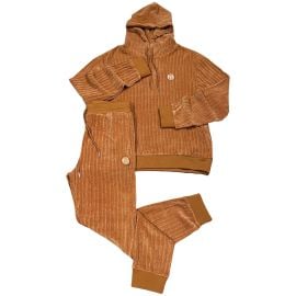 SERGIO TACCHINI CHENILLE HOODIE SWEAT SUIT - MENS- BOMBAY BROW Moesports at Moe Sports