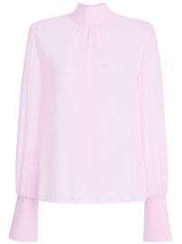 SEROYA Mary Blouse Pink at Farfetch