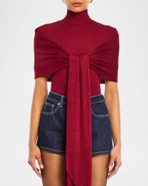 SEROYA Noemi Knit Tie Top at Neiman Marcus