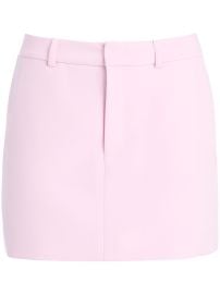 SEROYA Sofia Mini Skirt Pink at Farfetch
