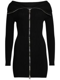 SEROYA Vesper Mini Dress Black at Farfetch