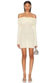 SEROYA Xen Mini Dress in Pastel Yellow FWRD at FWRD
