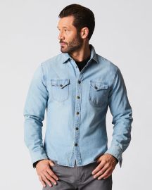 SHOALS DENIM SHIRT Billy Reid at Billy Reid