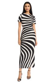 SHORT SLV MATTE JERSEY MAXI Maggy London at Maggy London