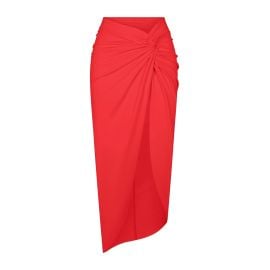 SIGNATURE SWIM SARONG SKIRT RUBY at Skims