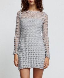 SIGNIFICANT OTHER Adley Mini Dress In Silver Shop Premium Outlets at Shop Simon