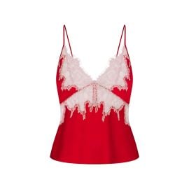 SILK LACE CAMI RUBY CONTRAST SKIMS at Skims