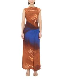 SIMKHAI Acacia Printed Maxi Dress Bloomingdales at Bloomingdales