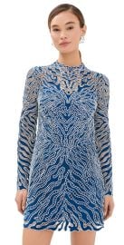 SIMKHAI Charis Mini Dress Marine Multi S at Shopbop