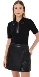 SIMKHAI Ettalyn Mini Dress Black L at Shopbop