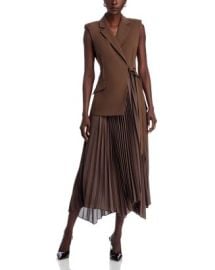 SIMKHAI Helena Combo Blazer Dress Bloomingdales at Bloomingdales