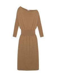 SIMKHAI Janese Knit Blouson Midi-Dress | Saks Fifth Avenue at Saks Fifth Avenue