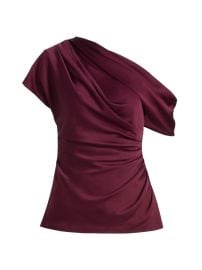 SIMKHAI Phoebe Draped Top | Saks Fifth Avenue at Saks Fifth Avenue