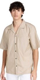 SIMKHAI Poe Camp Shirt Limestone XL at Shopbop