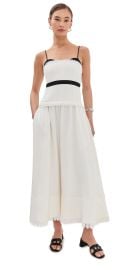 SIMKHAI Quinlin Bustier Midi Dress Snow Multi 2 at Shopbop