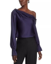 SIMKHAI SMIKHAI Alice Draped One Shoulder Top Bloomingdale39s at Bloomingdales