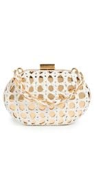 SIMKHAI Sol Macrame Leather Bag White One Size at Shopbop