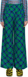 SIMONMILLER Green Bloo Trousers SSENSE at ssense