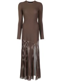 SIR Sylvie long-sleeve Fringed Dress - at Farfetch