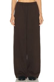 SKIMS Boyfriend Fleece Sweatpant in Espresso FWRD at FWRD