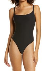 SKIMS Fits Everybody Square Neck Sleeveless Bodysuit at Nordstrom