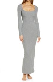 SKIMS Soft Lounge Long Sleeve Dress at Nordstrom