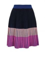 WornOnTV: Marissa’s pink ribbed colorblock sweater and skirt on The ...