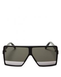 SL 183 Betty Small Shield Sunglasses at Bloomingdales